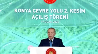 Cumhurbaşkanı Erdoğan, Konya Çevre Yolu 2. Etap açılışına katıldı