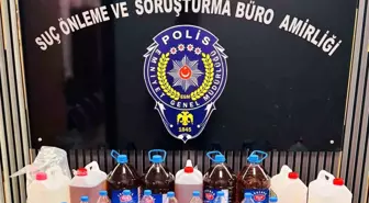 Gaziantep'te Sahte Alkol Operasyonu: 55 Litre Ele Geçirildi