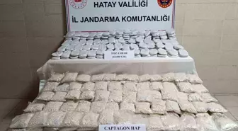 Hatay'da Uyuşturucu Operasyonu: 87 Kilo Captagon ve 62 Kilo Esrar Ele Geçirildi