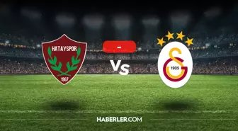 Hatayspor Galatasaray maçı kaç kaç, bitti mi? MAÇ SONUCU! Hatayspor Galatasaray golleri kim attı, canlı maç anlatımı!