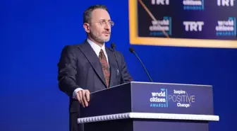 İletişim Başkanı Altun, 'TRT World Citizen Ödülleri' töreninde konuştu Açıklaması