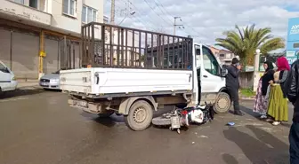 Samsun'da Motosiklet Kazası: Bir Yaralı