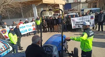 Nizip'te Sürücülere Güvenli Traktör Kullanımı Eğitimi Verildi