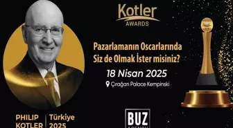 World Marketing Summit ve Kotler Awards 18 Nisan'da, Çırağan Sarayı'nda