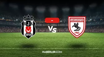 Beşiktaş Samsunspor maçı kaç kaç, bitti mi? MAÇ SONUCU! Beşiktaş Samsunspor golleri kim attı, canlı maç anlatımı!