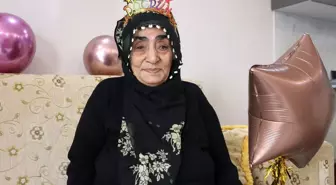 93 Yaşındaki Sakine Nine'nin İlk Doğum Günü Kutlaması