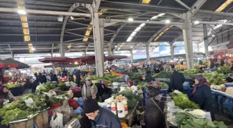 Zonguldak'ta Halk Pazarında Fiyatlar Yükseldi