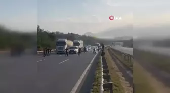 Otoyolu Kapatarak Yarış Yapan Motorculara 523 Bin TL Ceza