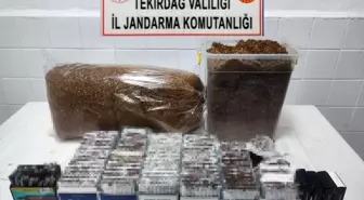 Tekirdağ'da Kaçak Tütün Ürünlerine Operasyon: 2 Bin 400 Makaron Ele Geçirildi