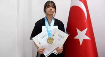 'Alpagut' dünya şampiyonu Nisa Nur'un sıradaki hedefi milli sporcu olmak