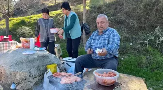 Aydın'da Güneşli Havalarda Piknik Keyfi