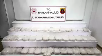 Hakkari'de 49 Kilogram Metamfetamin Ele Geçirildi