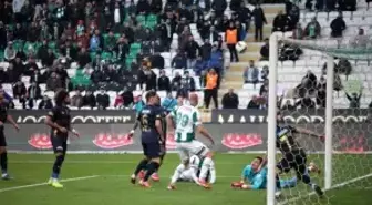 Konyaspor'un İlk Yarısı 1-0 Önde