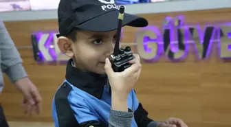 Özel Gereksinimli Çocuğun Polislik Hayali Gerçekleşti