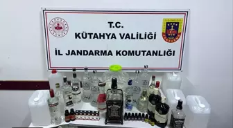 Kütahya'da Jandarmadan Sahte Alkol Operasyonu