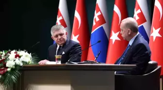 Slovakya Başbakanı Fico'dan Cumhurbaşkanı Erdoğan'a: 'Çok büyük uluslararası, siyasi ve eknomik bir aktörsünüz'