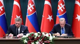 Türkiye-Slovakya arasında üç anlaşma ve ortak bildiri imzalandı