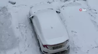 Yüksekova'da Lapa Lapa Kar Yağışı Hayatı Olumsuz Etkiliyor