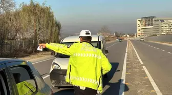 Düzce'de Trafik Denetimleri: 2107 Sürücüye Ceza, 96 Araç Trafikten Men Edildi