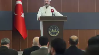 Diyanet İşleri Başkanı Erbaş'tan Eğitim Vurgusu