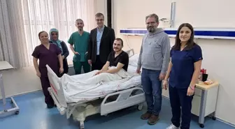 Giresun'da Ameliyatla 370 Gram Ağırlığında Mesane Taşı Çıkarıldı