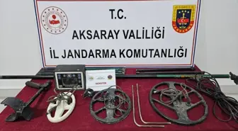 Aksaray'da Kaçak Kazı Yapan Kişi Gözaltına Alındı