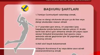 Kayseri'de Voleybol Hakem Kursu Açılıyor