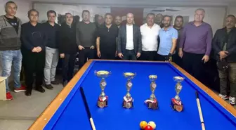 Muğla'da Bilardo İl Birinciliği Düzenlendi