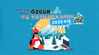 Mustafa Akgül Özgür Yazılım Kış Kampı 2025'te Başlıyor