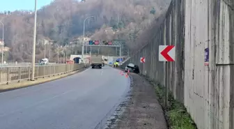 Zonguldak'ta Trafik Kazası: Sürücü Yaralandı