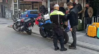 Manavgat'ta Abartılı Egzozlu Motosiklete 9 Bin TL Ceza