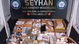 Adana'da Reçeteye Tabi İlaç ve Hap Ele Geçirildi