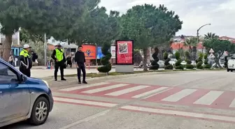 Çeşme'de Yaya Önceliği Denetimleri Artıyor