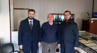 Diyadin Müftüsü Esnafları Ziyaret Etti