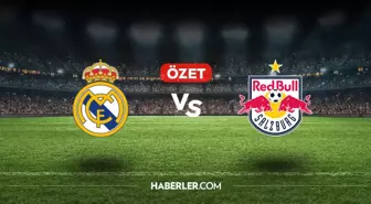 Real Madrid Salzburg maç özeti ve golleri izle! (VİDEO) Real Madrid Salzburg geniş özeti! Golleri kim attı, maç kaç kaç bitti?