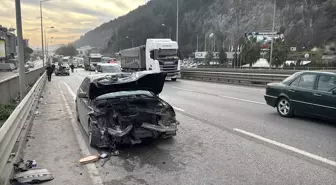 Samsun'da Zincirleme Trafik Kazası: 3 Yaralı