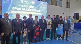 Çorum'da amatör spor kulüplerine 3 milyon liralık malzeme yardımı