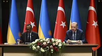 Cumhurbaşkanı Erdoğan, Ruanda Cumhurbaşkanı Kagame ile ortak basın toplantısında konuştu Açıklaması