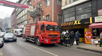 Zonguldak'ta Dönercide Fritöz Yangını Korkuttu