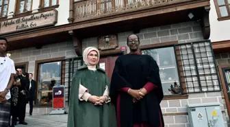 Emine Erdoğan, Ruanda Cumhurbaşkanının eşi Jeannette Kagame ile bir araya geldi