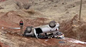 Erzurum'da Trafik Kazası: İki Yaralı