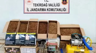 Tekirdağ'da Kaçak Tütün Operasyonu: 66 Bin Makaron Ele Geçirildi