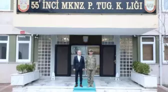 Kırklareli Valisi Uğur Turan, Tugay Komutanı Köse'yi Ziyaret Etti