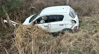 Tekirdağ'da Maddi Hasarlı Trafik Kazası