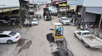 Silifke'de Sanayi Sitesi Yollarının Bakım Çalışmaları Başladı