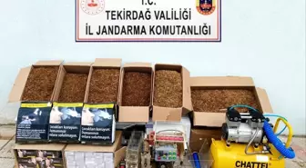 Tekirdağ'da Jandarma Tütün Operasyonu