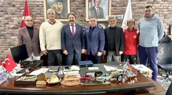 TÜFAD Eskişehir Şubesi Gençlik ve Spor İl Müdürü'nü Ziyaret Etti