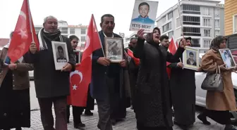 Van'da Çocukları Dağa Kaçırılan Ailelerin Eylemi Devam Ediyor