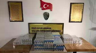 Ağrı'da Kaçakçılıkla Mücadele Operasyonu: 9 Bin Paket Kaçak Sigara ve Silah Ele Geçirildi