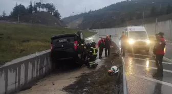 Amasya'da Hafif Ticari Araç Devri: 4 Yaralı